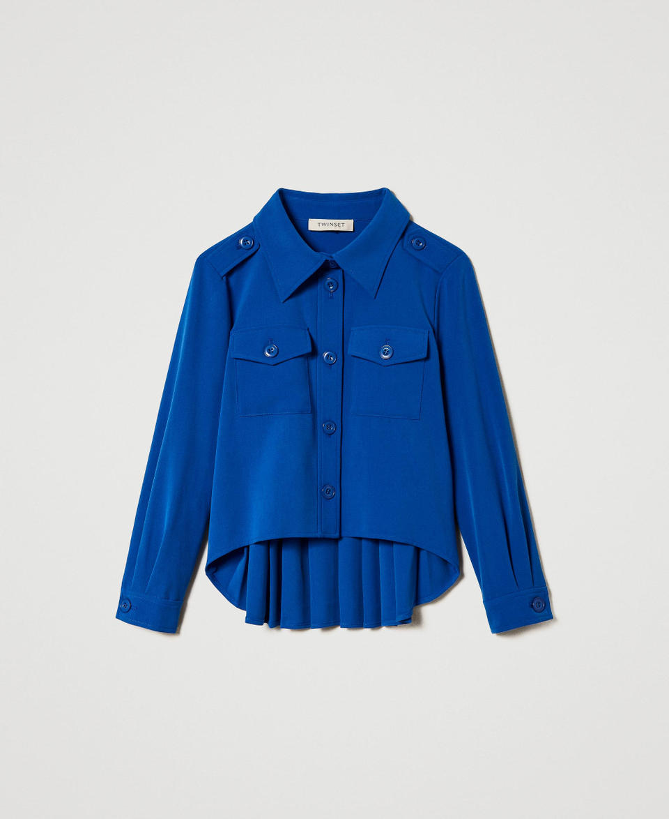 Twin Set Giacca overshirt in flanella Hotsell