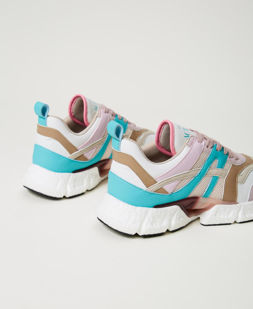 Twin Set Sneakers running color block Vendite Flash