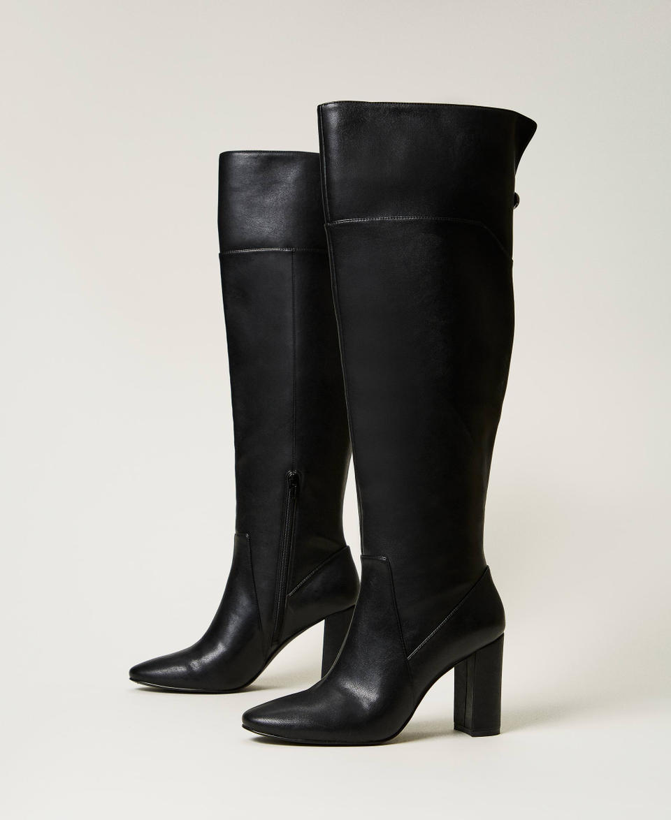 Twin Set Stivali alti over knee In Saldo