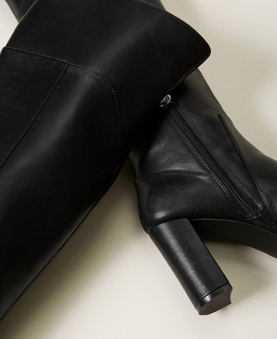 Twin Set Stivali alti over knee In Saldo