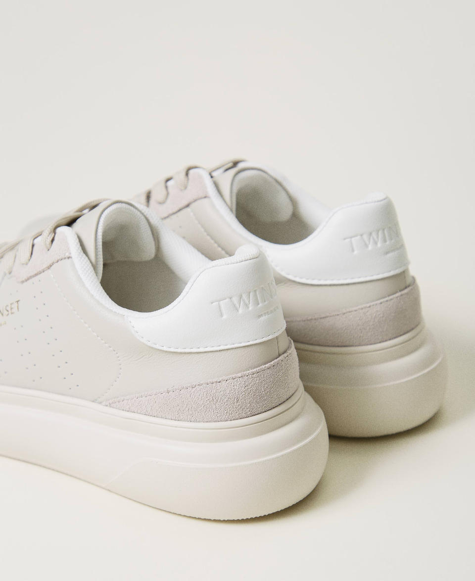 Twin Set Sneakers traforate con logo Vendita