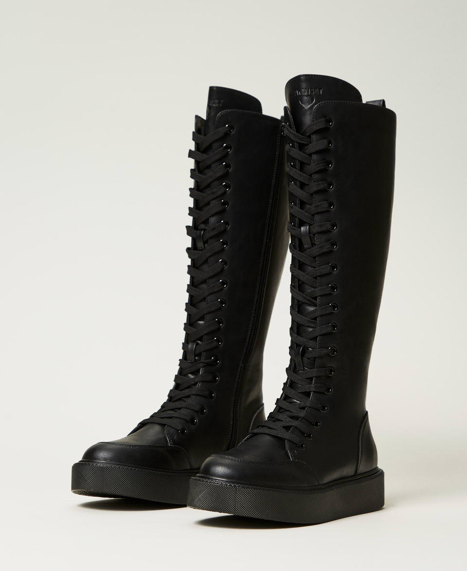 Twin Set Sneakers alte stringate Prezzo Ridotto