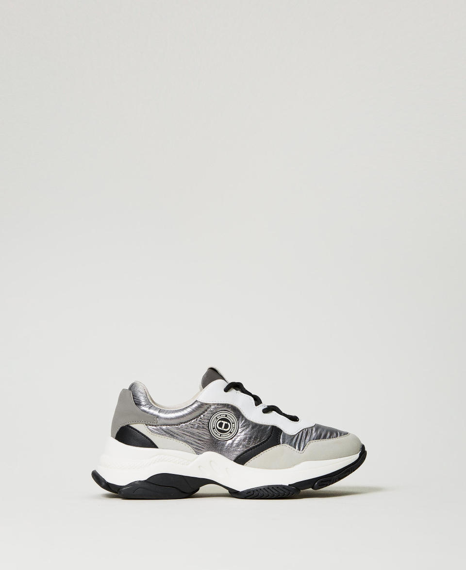 Twin Set Sneakers running color block Vendite Flash