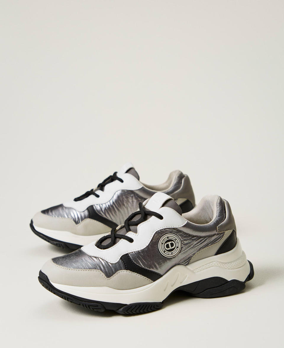 Twin Set Sneakers running color block Vendite Flash