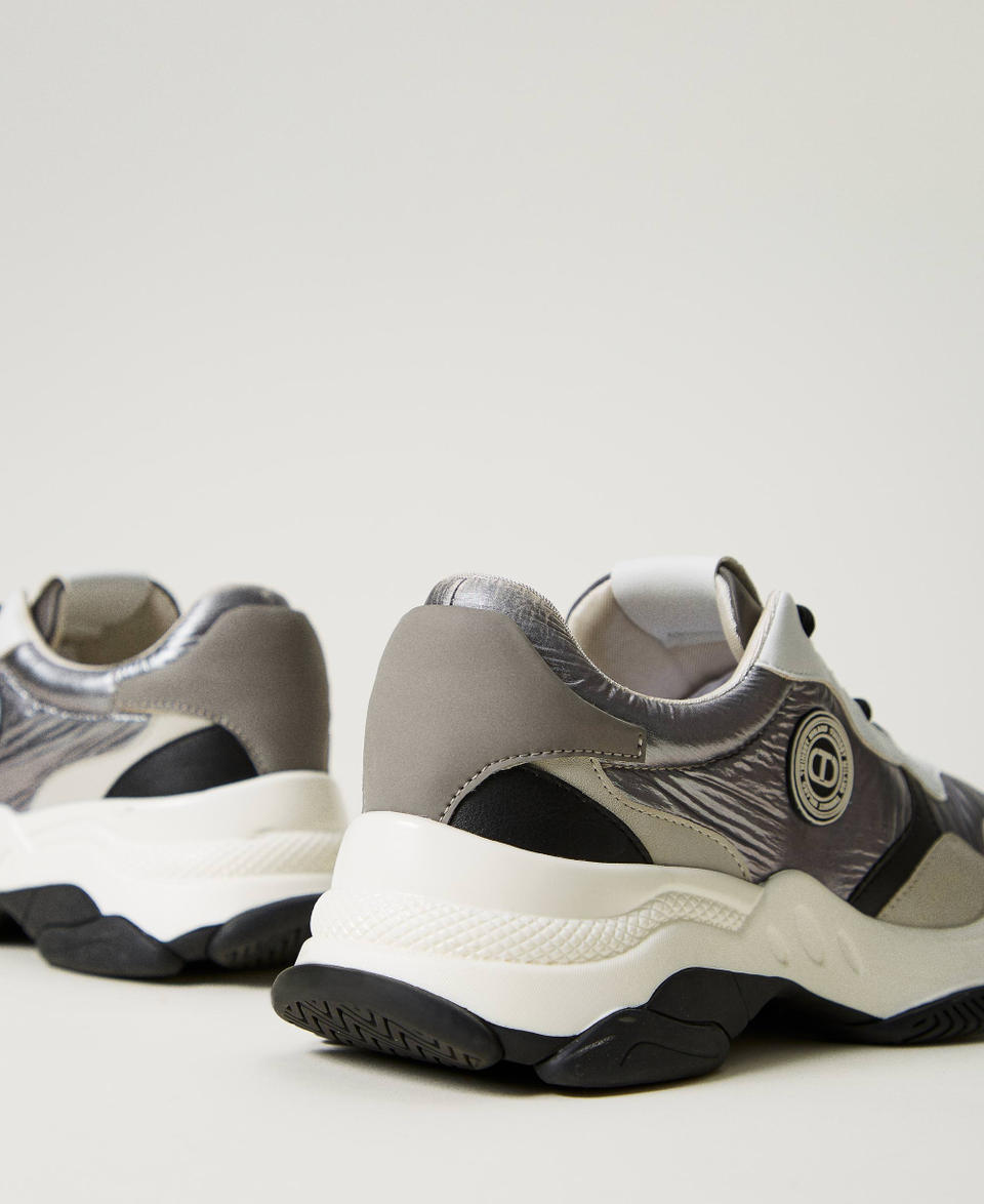 Twin Set Sneakers running color block Vendite Flash