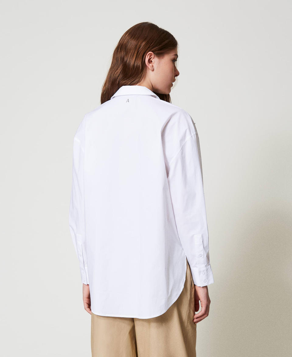 Twin Set Camicia con ricami a mano 2025
