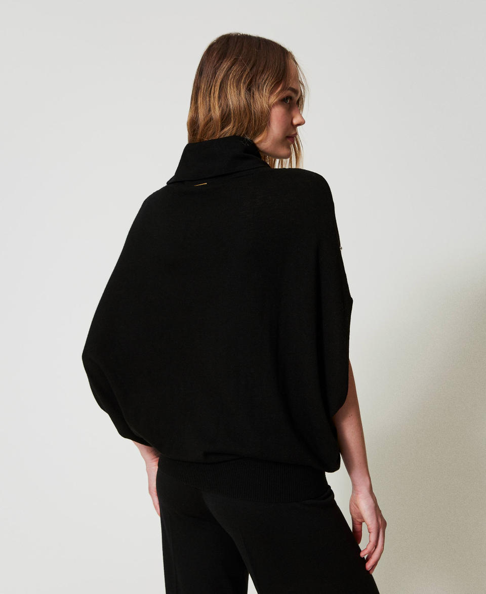 Twin Set Maglia in misto lana con ricamo di perle Spedizione gratuita