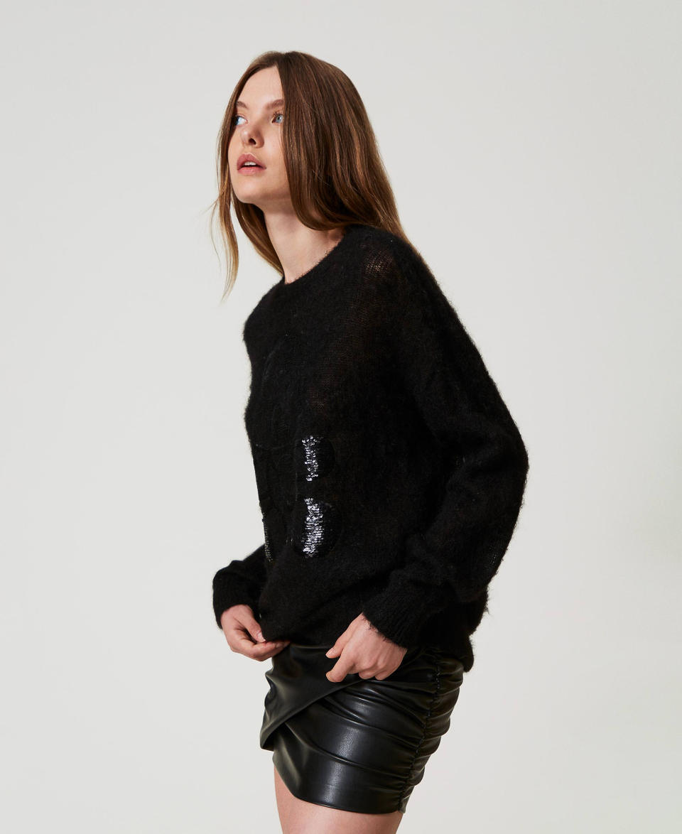 Twin Set Maglia MYFO in lana e mohair Prezzo di fabbrica