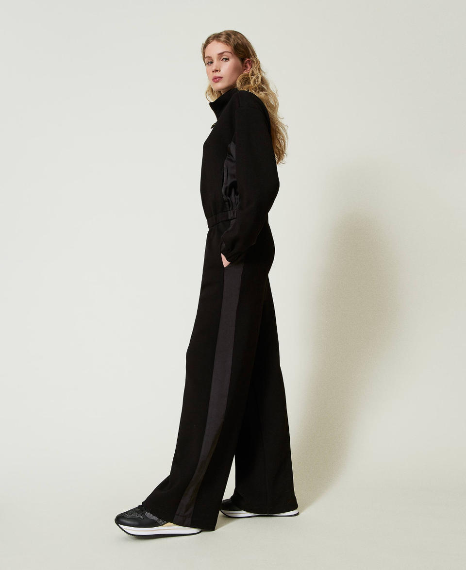 Twin Set Felpa con zip e pantaloni a palazzo Fornitura limitata