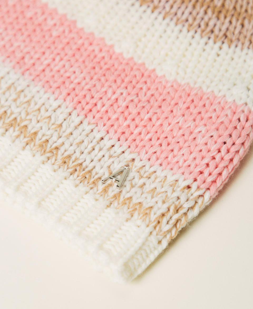 Twin Set Berretto in maglia jacquard Vendita calda