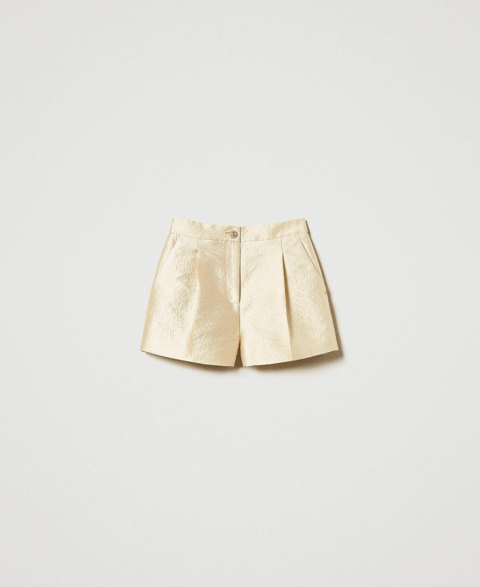 Twin Set Shorts in broccato jacquard Enormi risparmi