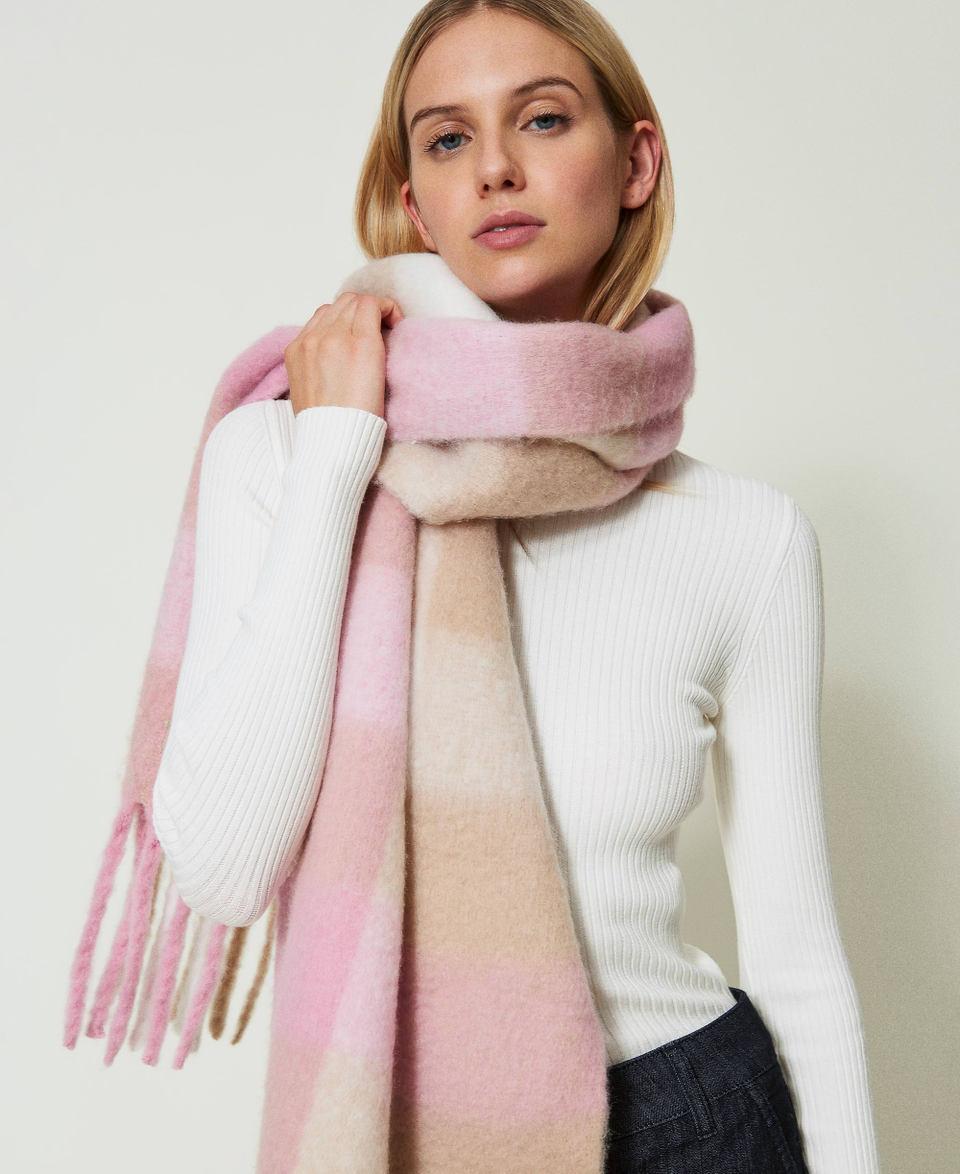 Twin Set Stola in panno jacquard Discount Store per i nuovi prodotti
