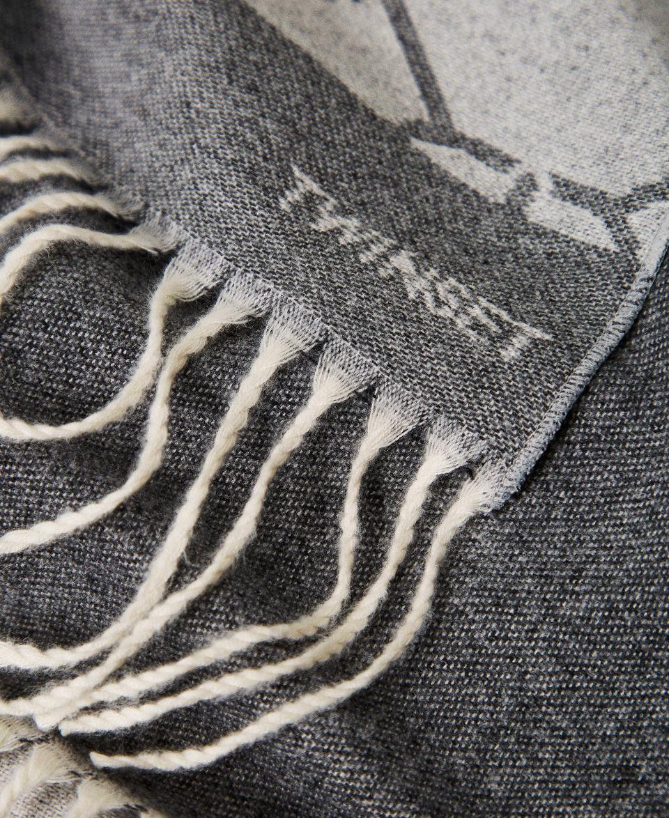 Twin Set Stola jacquard con Oval T Enormi sconti