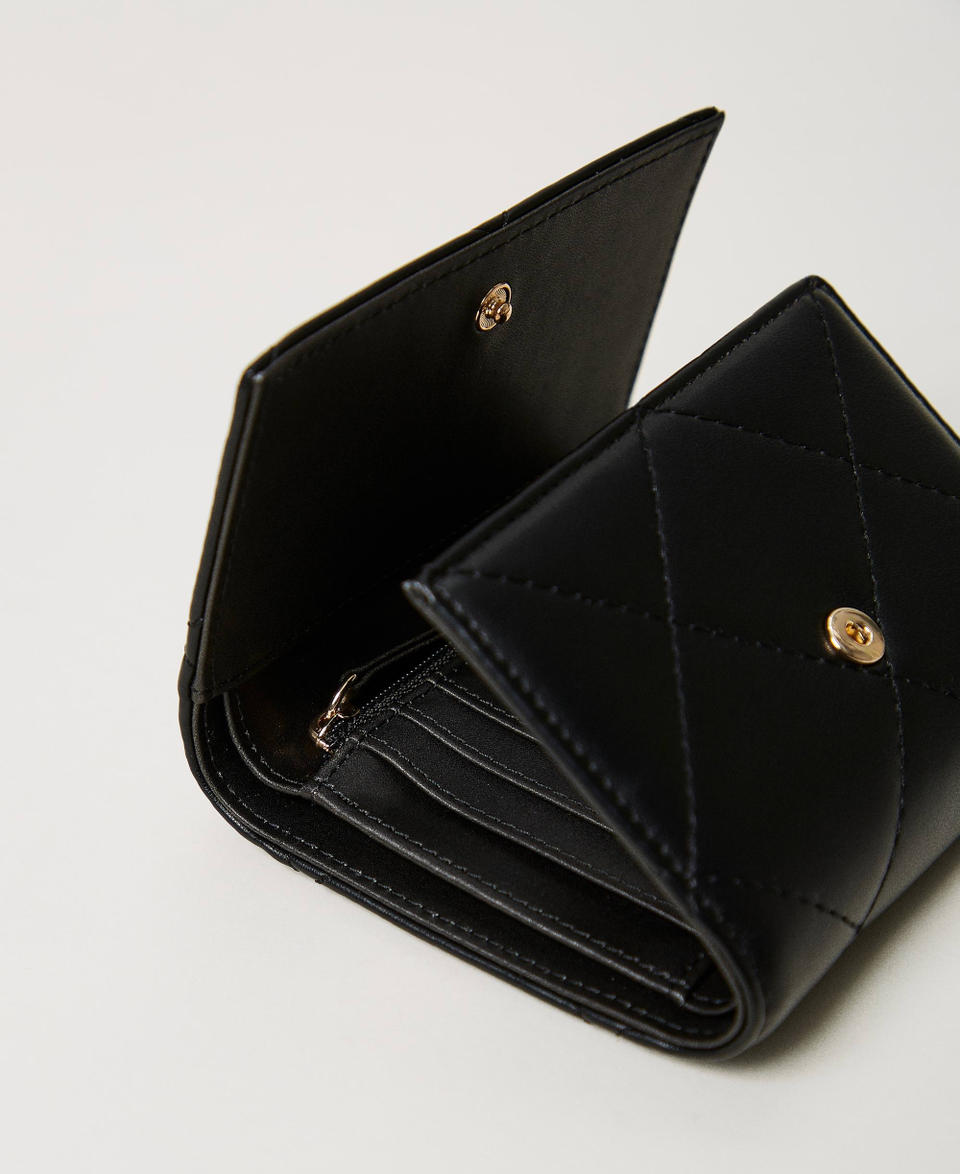 Twin Set Portafoglio trapuntato con Oval T 50% di sconto per tempo limitato