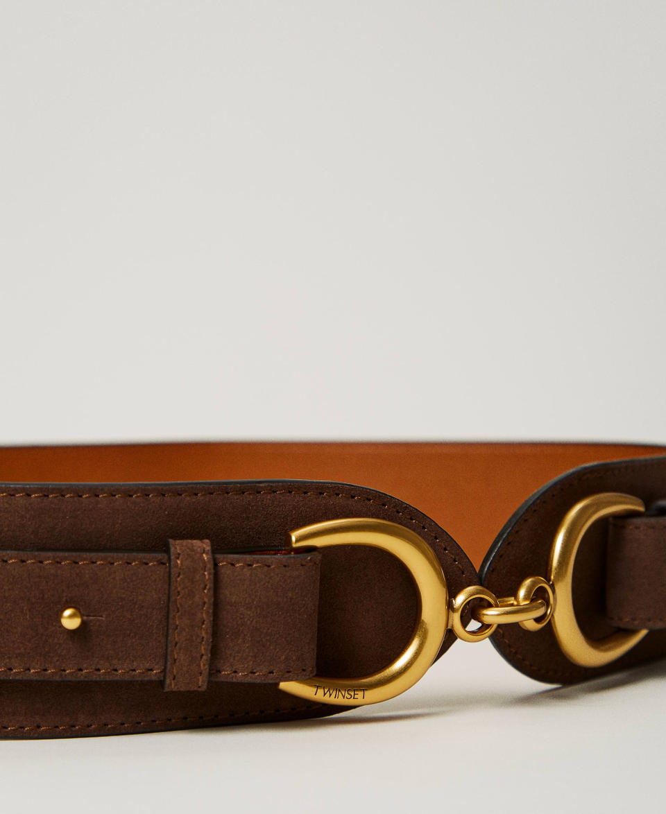 Twin Set Cintura in pelle con morsetto Sconti questo mese
