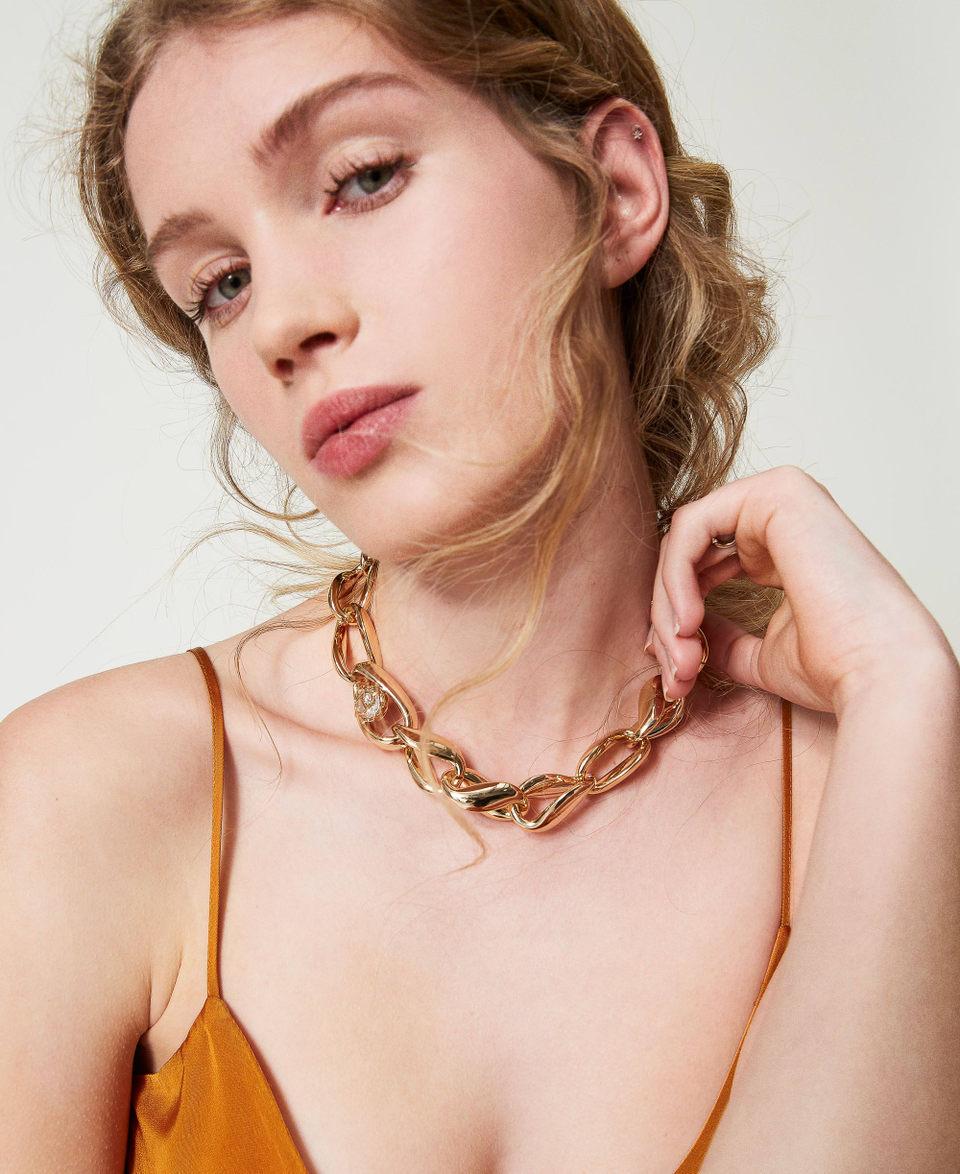 Twin Set Collana girocollo a catena Spedizione Gratuita