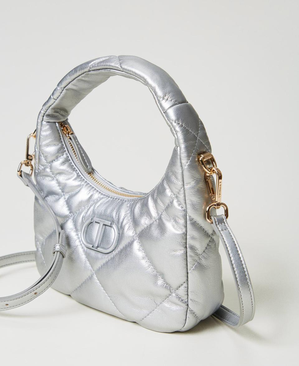 Twin Set Borsa hobo piccola quilted imbottita Qualità Garantita