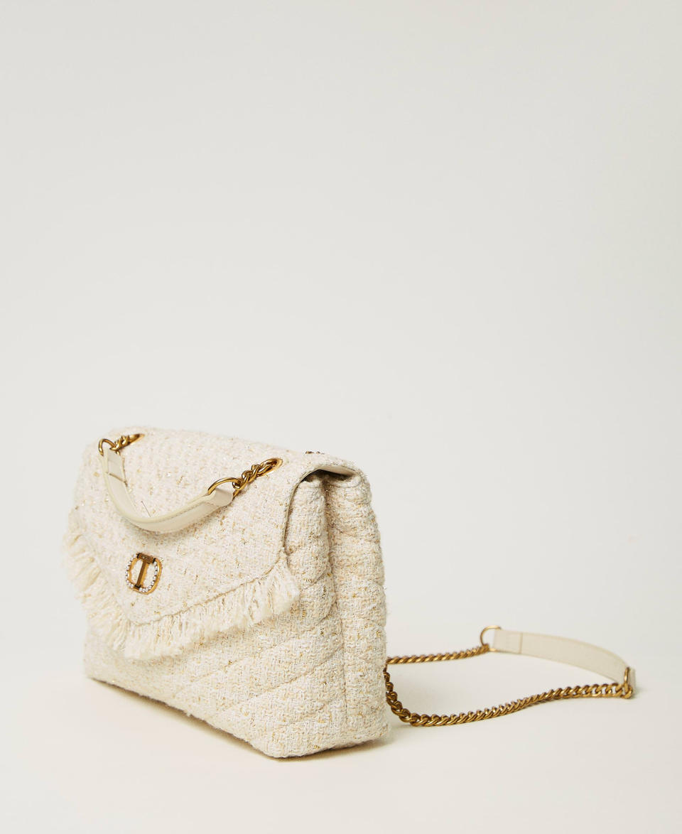 Twin Set Borsa a tracolla 'Dreamy' media in tweed Negozi Online