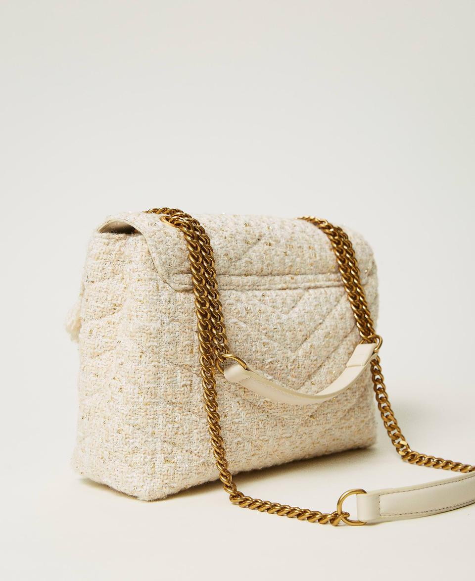 Twin Set Borsa a tracolla 'Dreamy' media in tweed Negozi Online