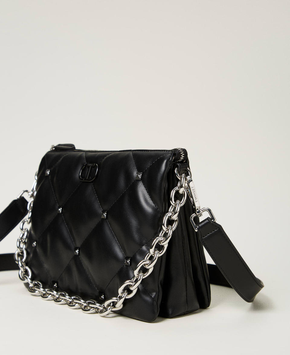 Twin Set Borsa a tracolla 'Via Manzoni' con borchie Promozione Limitata