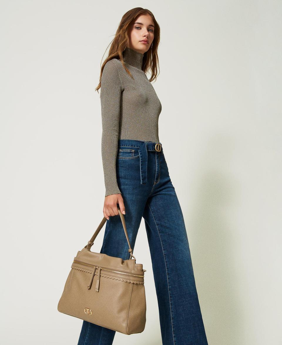 Twin Set Borsa top handle ‘Cécile’ grande Shopping Online