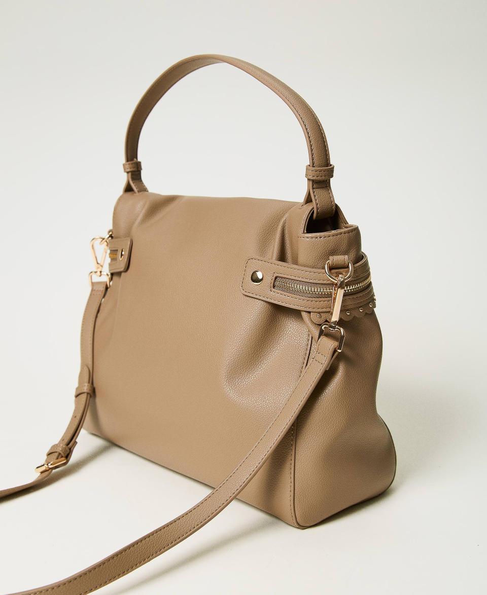Twin Set Borsa top handle ‘Cécile’ grande Shopping Online
