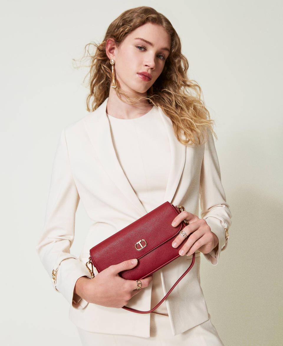 Twin Set Mini borsa a spalla con Oval T Offerta