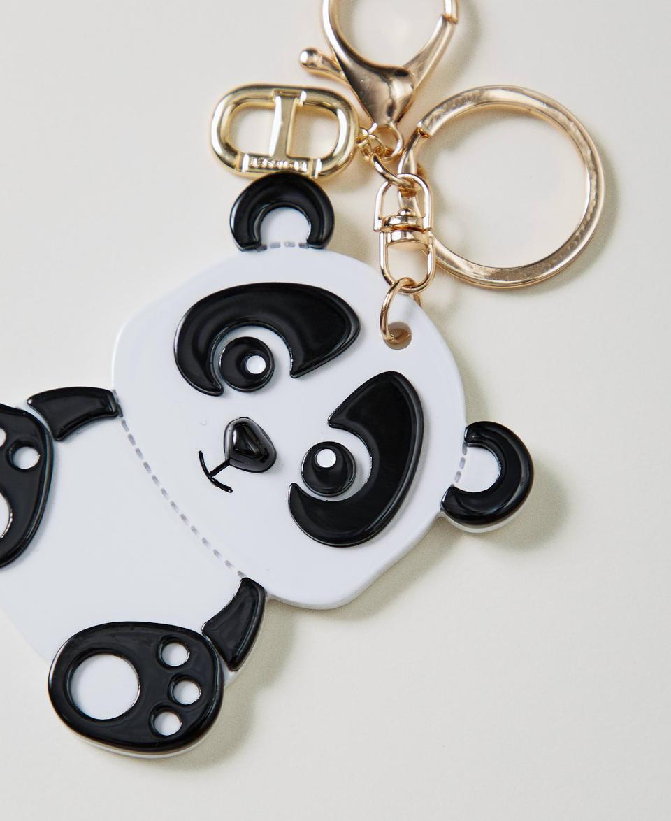 Twin Set Portachiavi panda con Oval T I Più Venduti