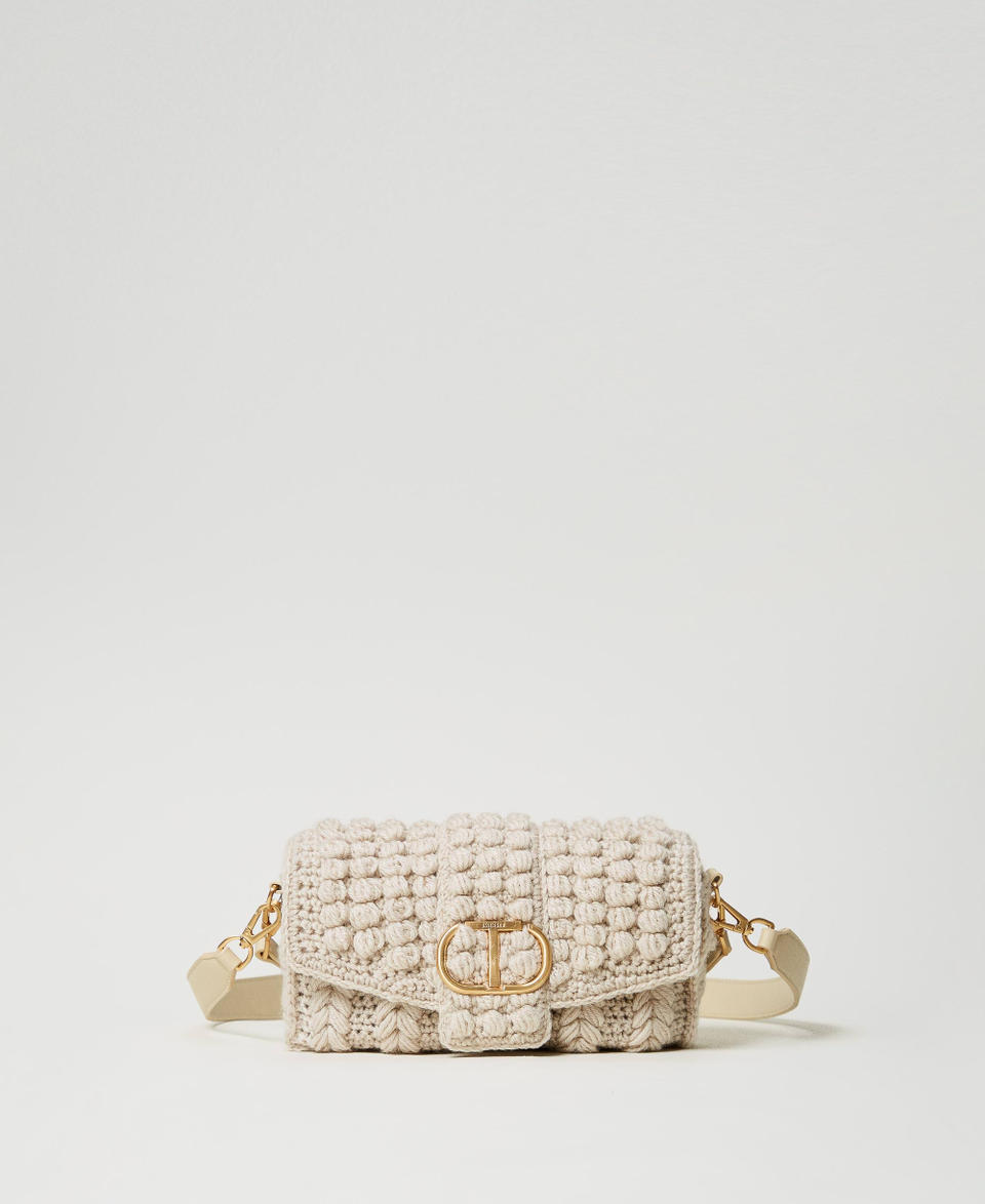 Twin Set Borsa a tracolla 'Amie' media in tricot Negozio online di fabbrica
