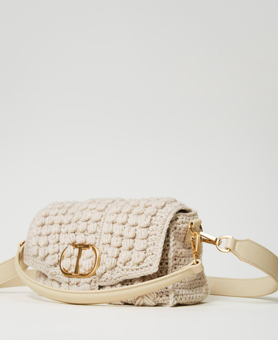Twin Set Borsa a tracolla 'Amie' media in tricot Negozio online di fabbrica