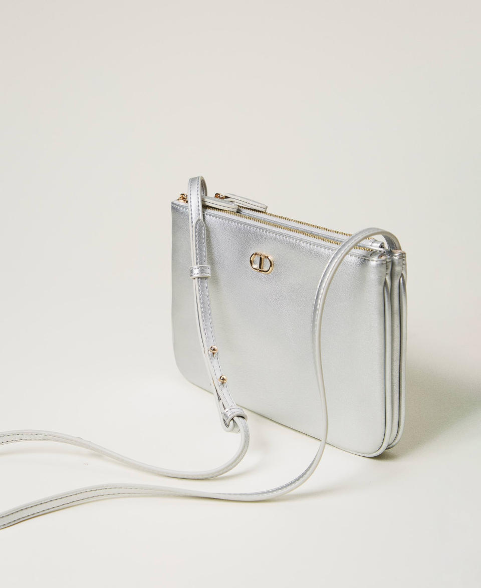 Twin Set Mini borsa doppia a tracolla Offerta speciale