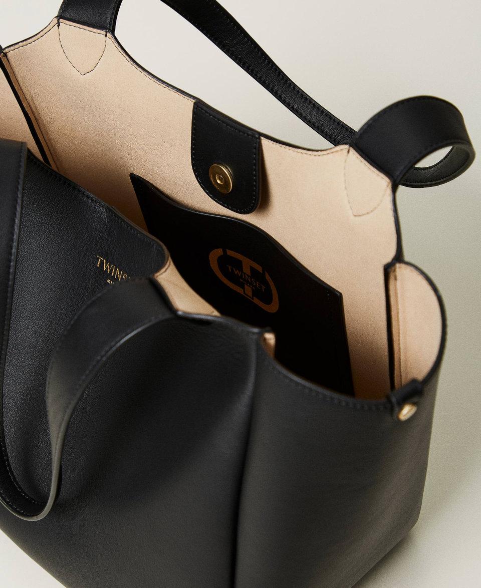Twin Set Borsa shopper ‘Forever’ in pelle Grande vendita