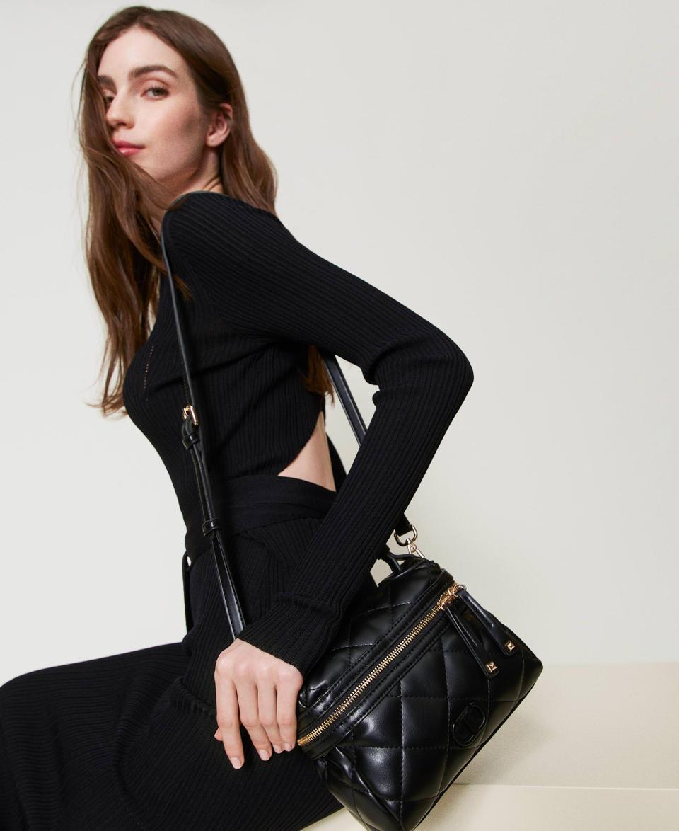 Twin Set Borsa top handle ‘Cécile’ piccola trapuntata Fornitura limitata