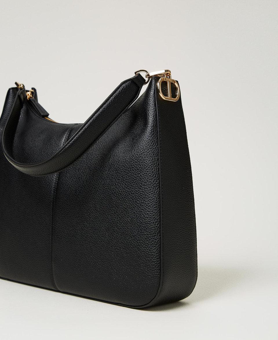 Twin Set Borsa hobo 'Taylor' con Oval T Offerta Pasqua