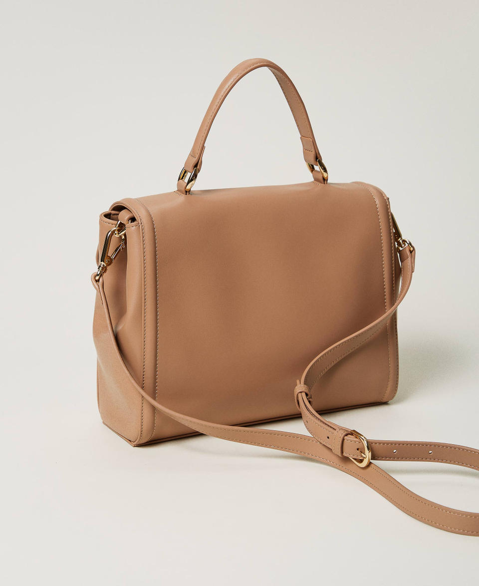 Twin Set Borsa top handle ‘Brera’ con apertura Oval T Offerta temporanea