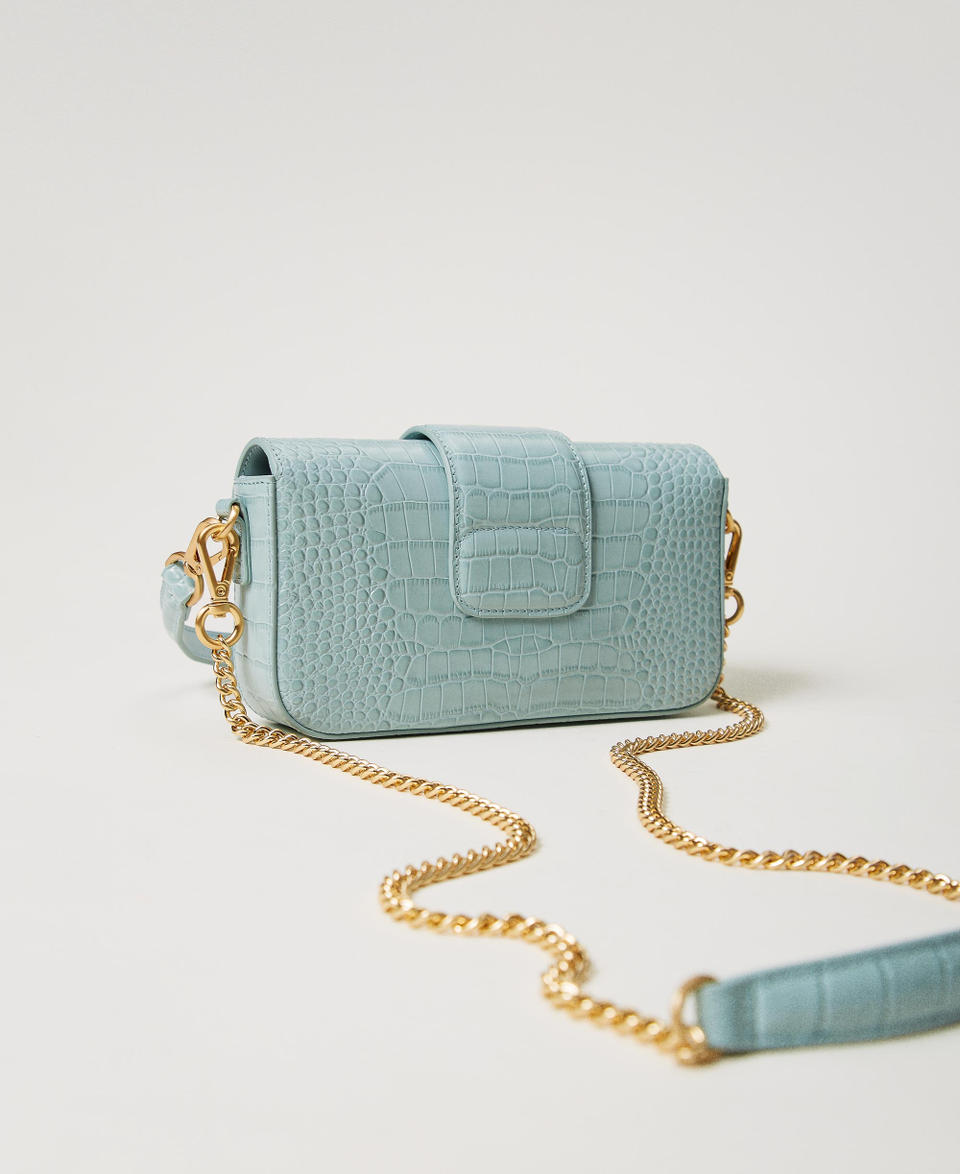Twin Set Borsa a tracolla 'Amie' piccola a stampa cocco Offerte esclusive