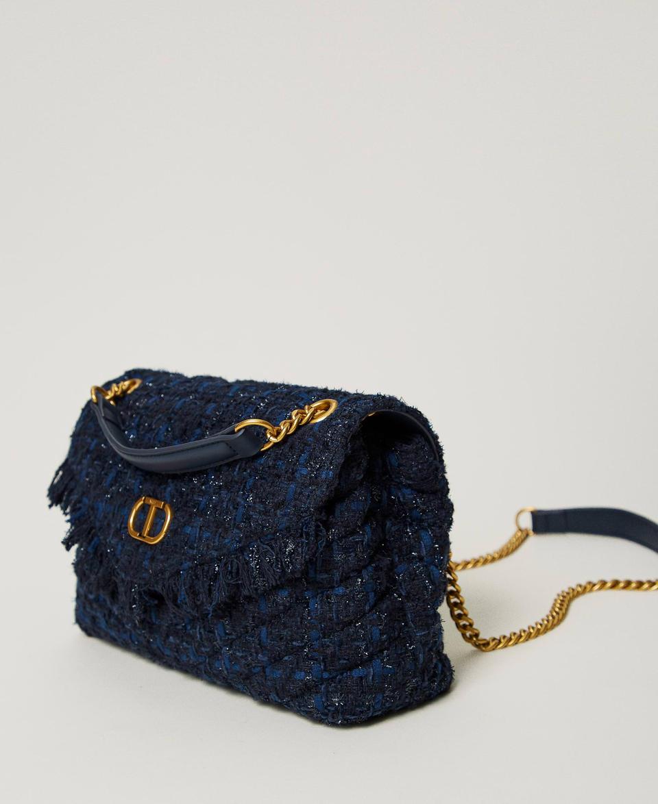 Twin Set Borsa a tracolla 'Dreamy' media in tweed Nuovi prodotti