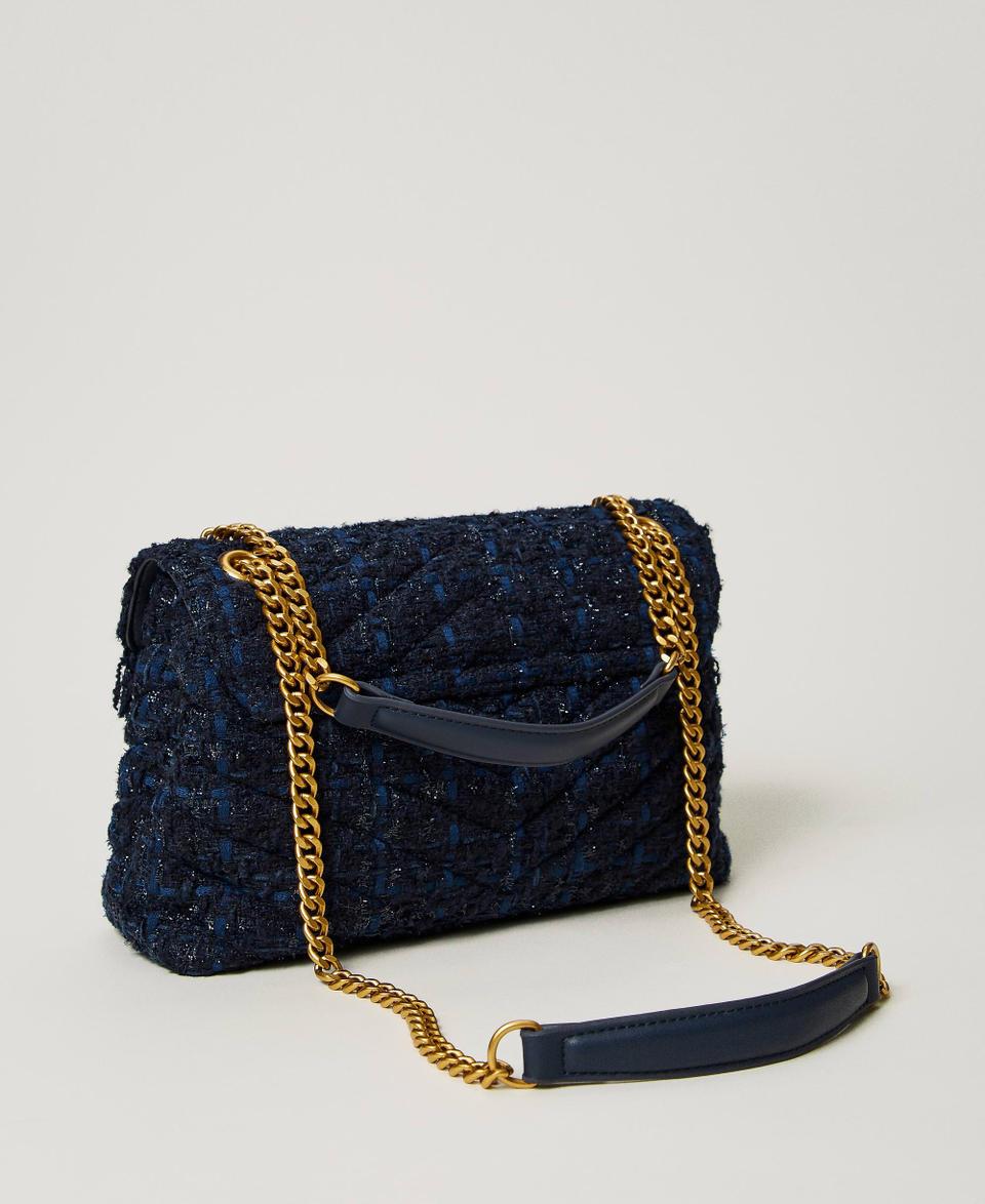 Twin Set Borsa a tracolla 'Dreamy' media in tweed Nuovi prodotti