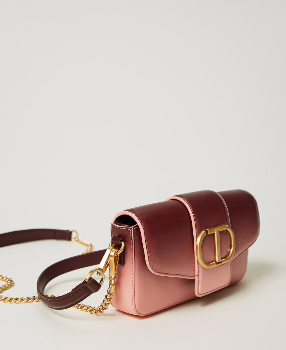 Twin Set Borsa a tracolla 'Amie' piccola in pelle sfumata Offerte stagionali
