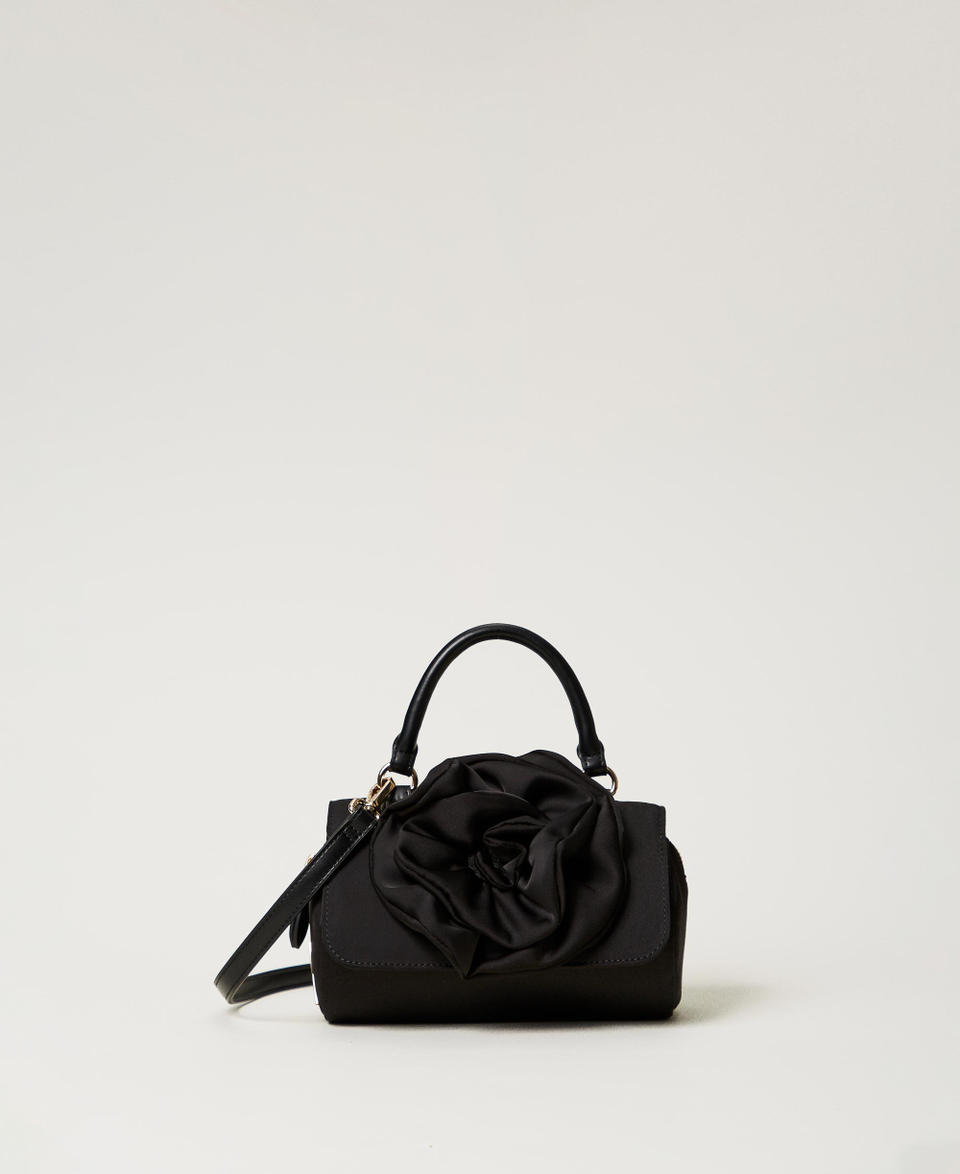 Twin Set Borsa a tracolla con maxi fiore Liquidazione