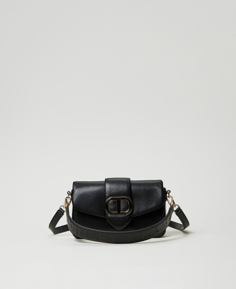 Twin Set Borsa a tracolla 'Amie' media in nappa Comprane uno, ottenene uno gratis