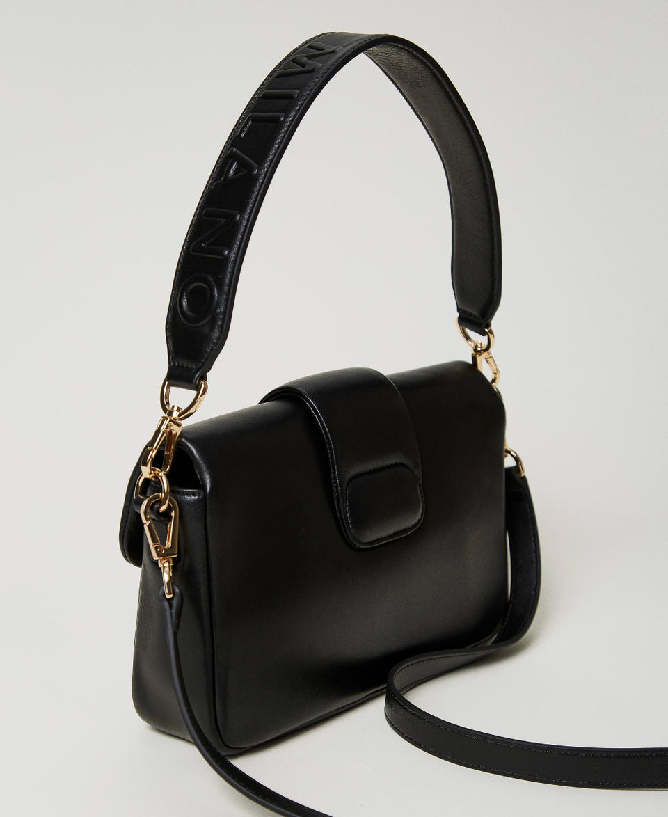 Twin Set Borsa a tracolla 'Amie' media in nappa Comprane uno, ottenene uno gratis