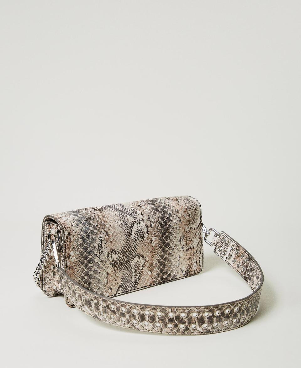 Twin Set Borsa a tracolla con stampa snake Super Saving Price