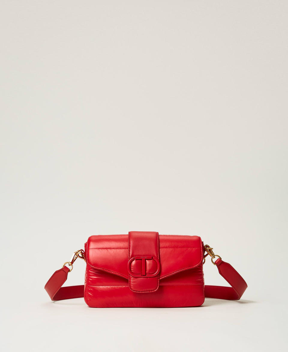 Twin Set Borsa a tracolla 'Amie Ski' media in nylon Offerta settimanale