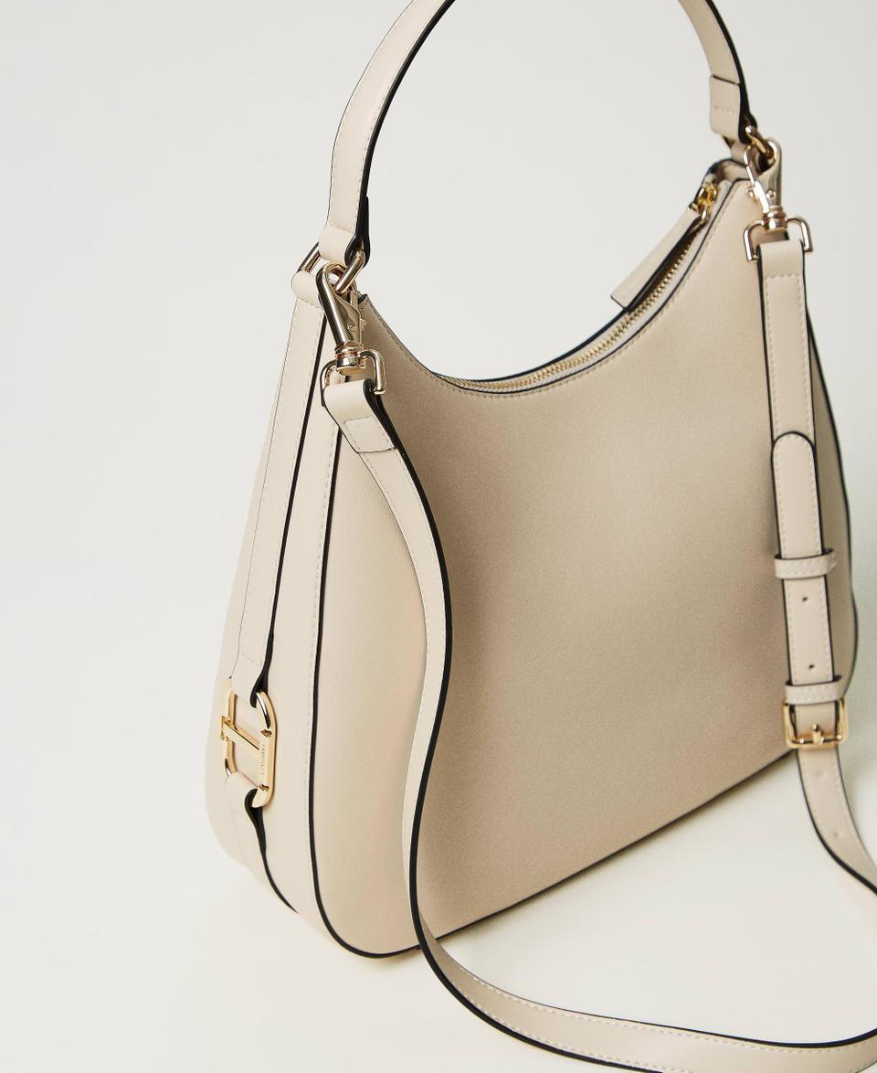 Twin Set Borsa hobo con fibbia Oval T Ritorno libero