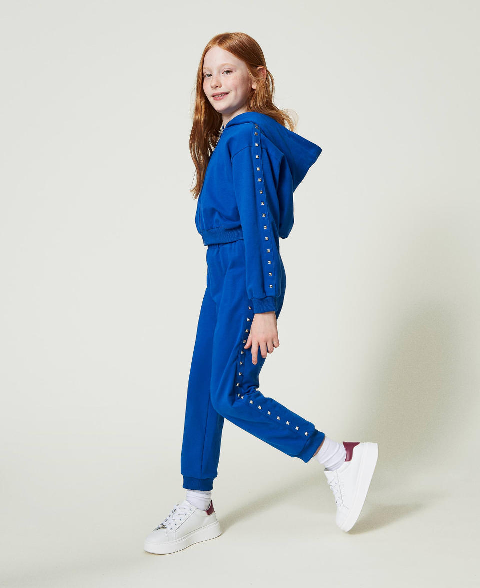 Twin Set Felpa con cappuccio e joggers Qualità