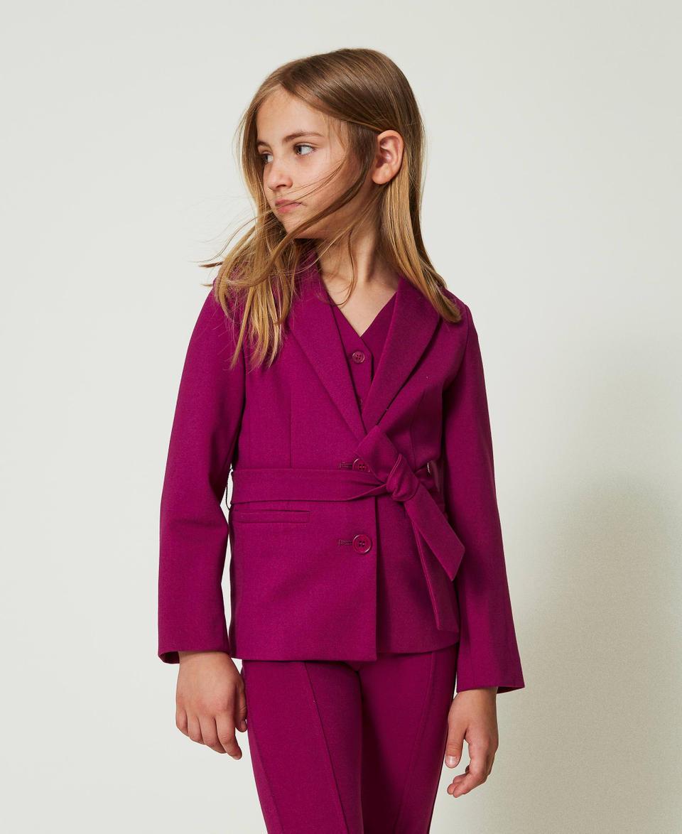 Twin Set Giacca blazer monopetto con cintura Fino Al -60%