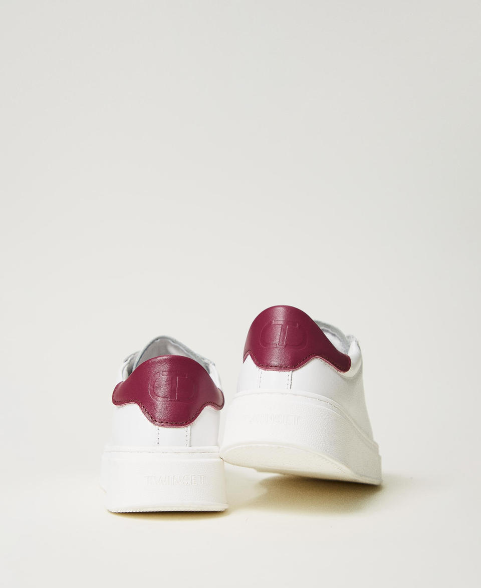 Twin Set Sneakers in pelle con logo Affare Del Giorno