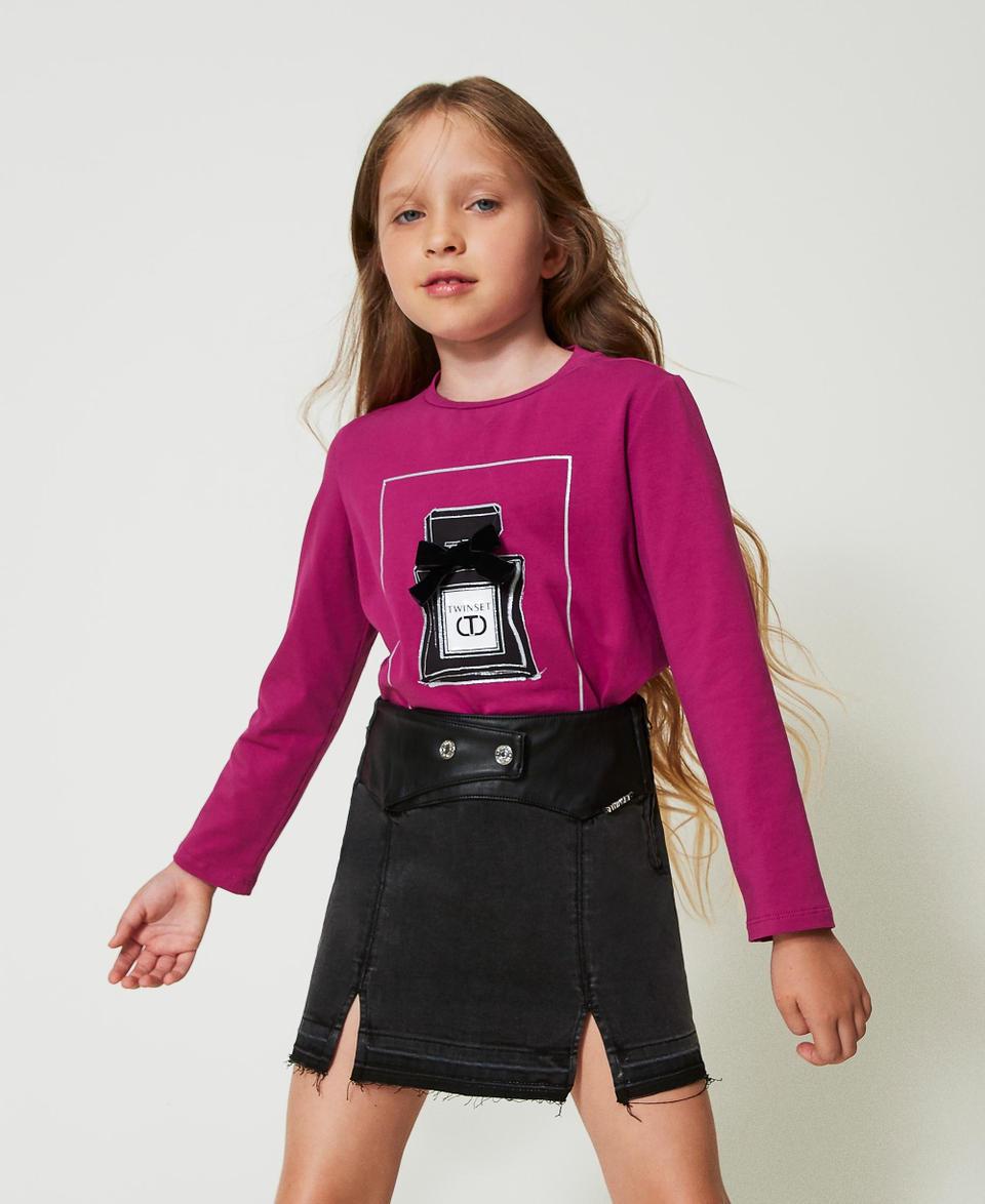 Twin Set Minigonna in jeans con spacchi Presa
