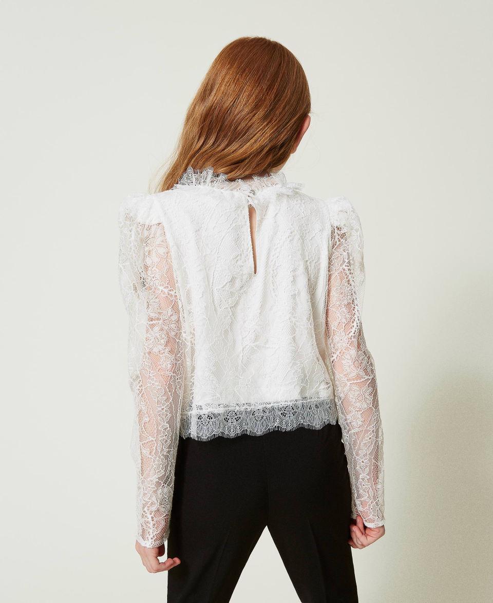 Twin Set Blusa in pizzo Valenciennes Sconto